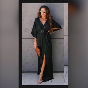 ***NWT VICI AAKAA ARIA KIMONO MAXI DRESS M***